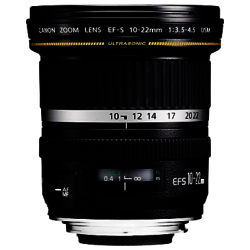 Canon EF-S 10-22mm f/3.5-4.5 USM Wide Angle Lens